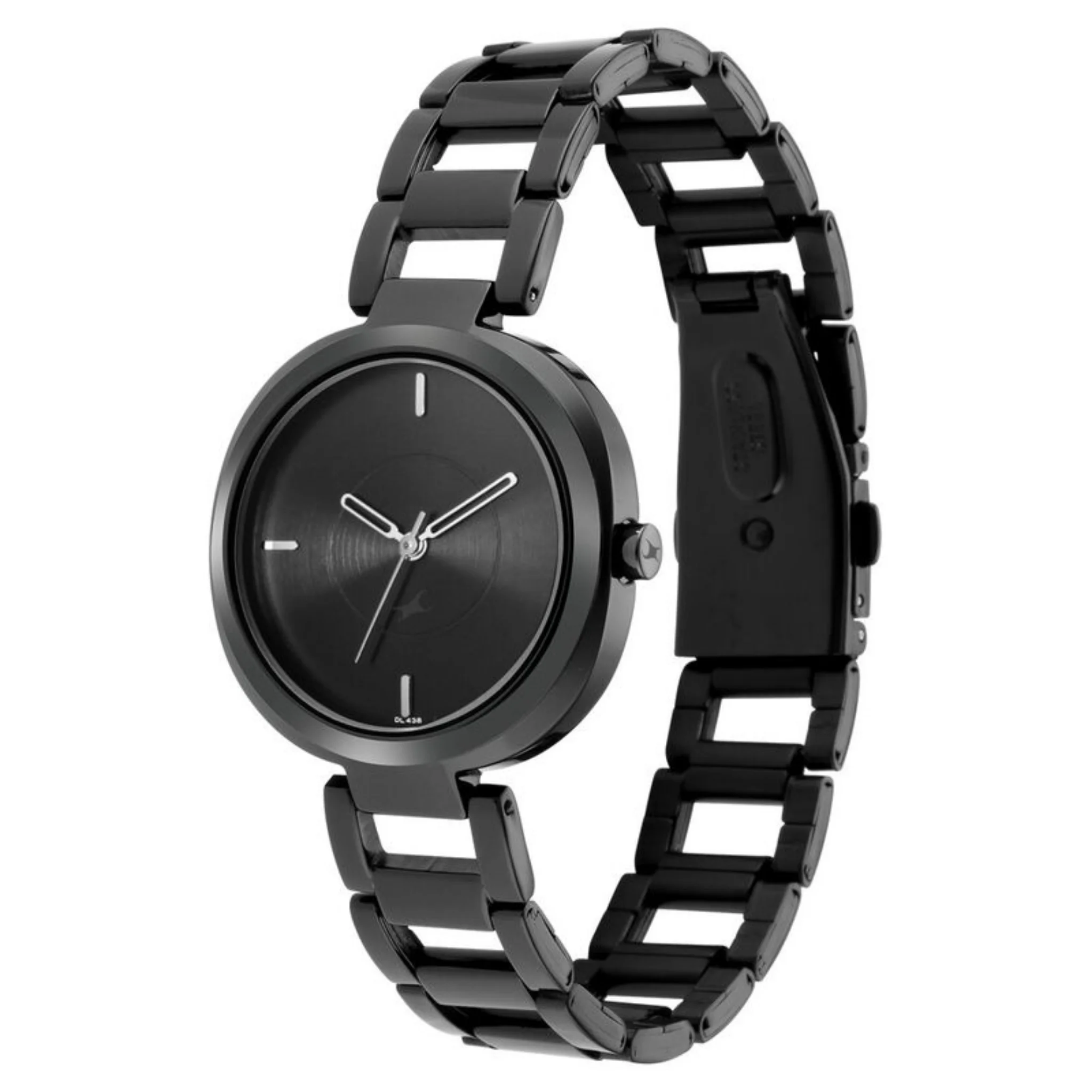 Fastrack Round Black Women NR6247NM01 Watch