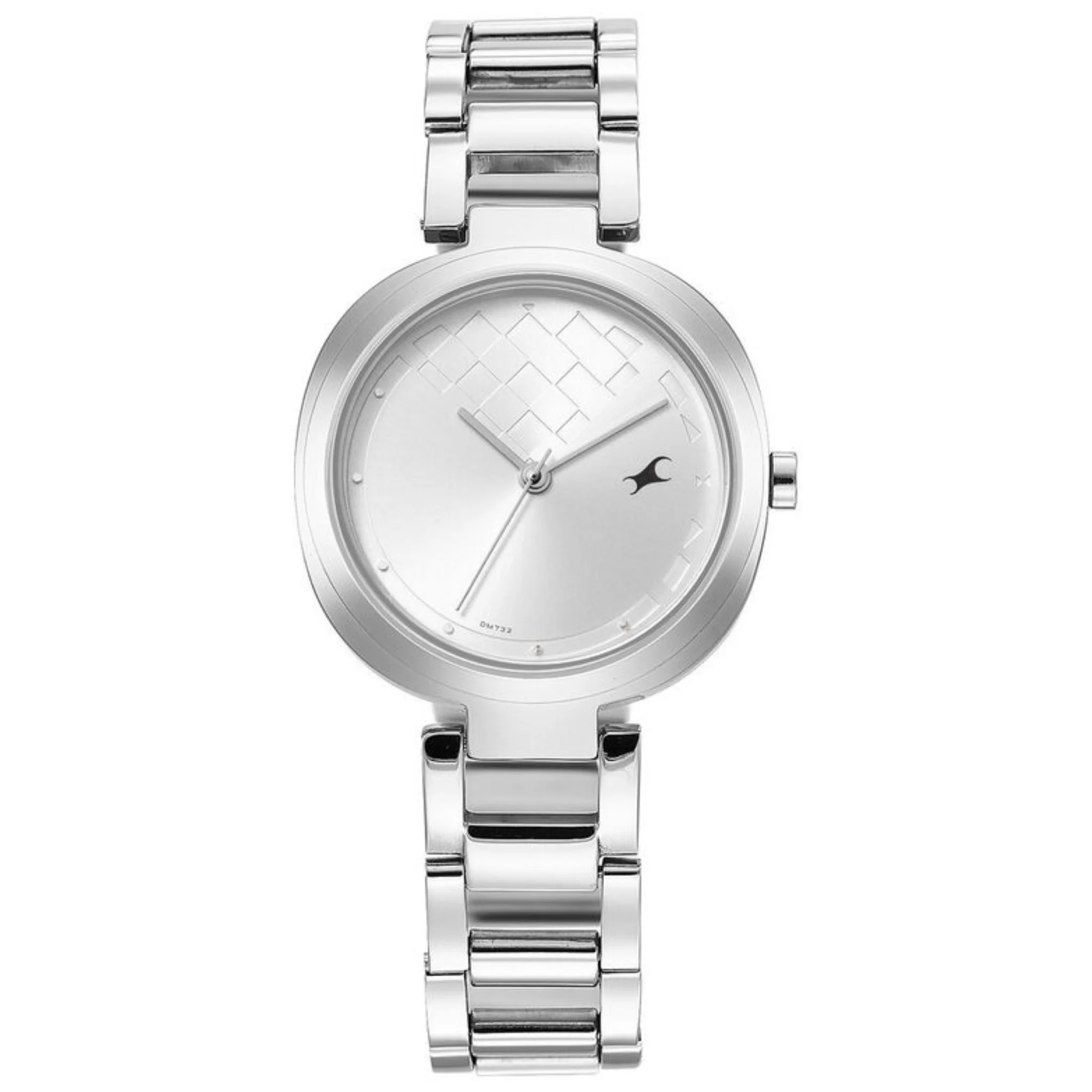 Fastrack Round Silver Women NR6247SM02 Watch