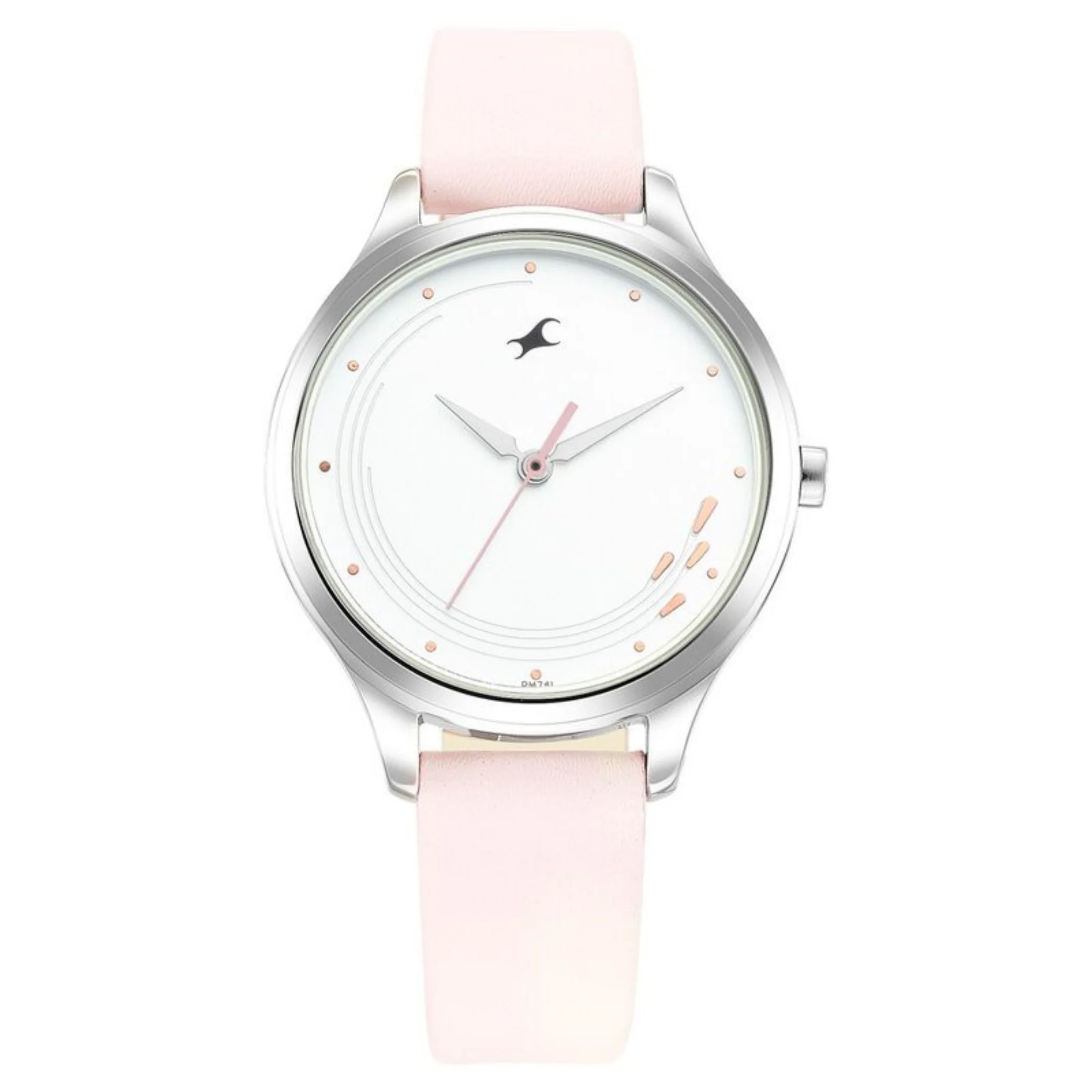 Fastrack Round White Women NR6248SL01 Watch