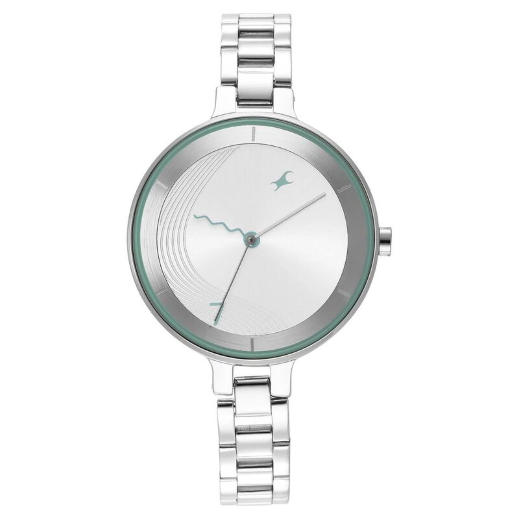 Fastrack Round Silver Women NR6265SM01 Watch