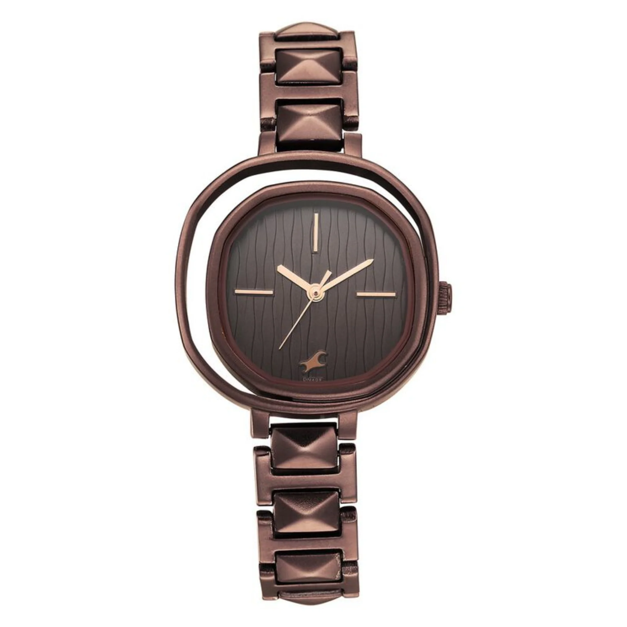 Fastrack Octagonal Brown Women NR6276QM02 Watch