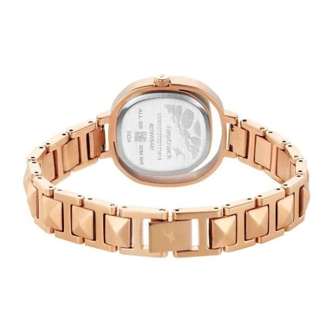 Fastrack Silver Watch NR6276WM01