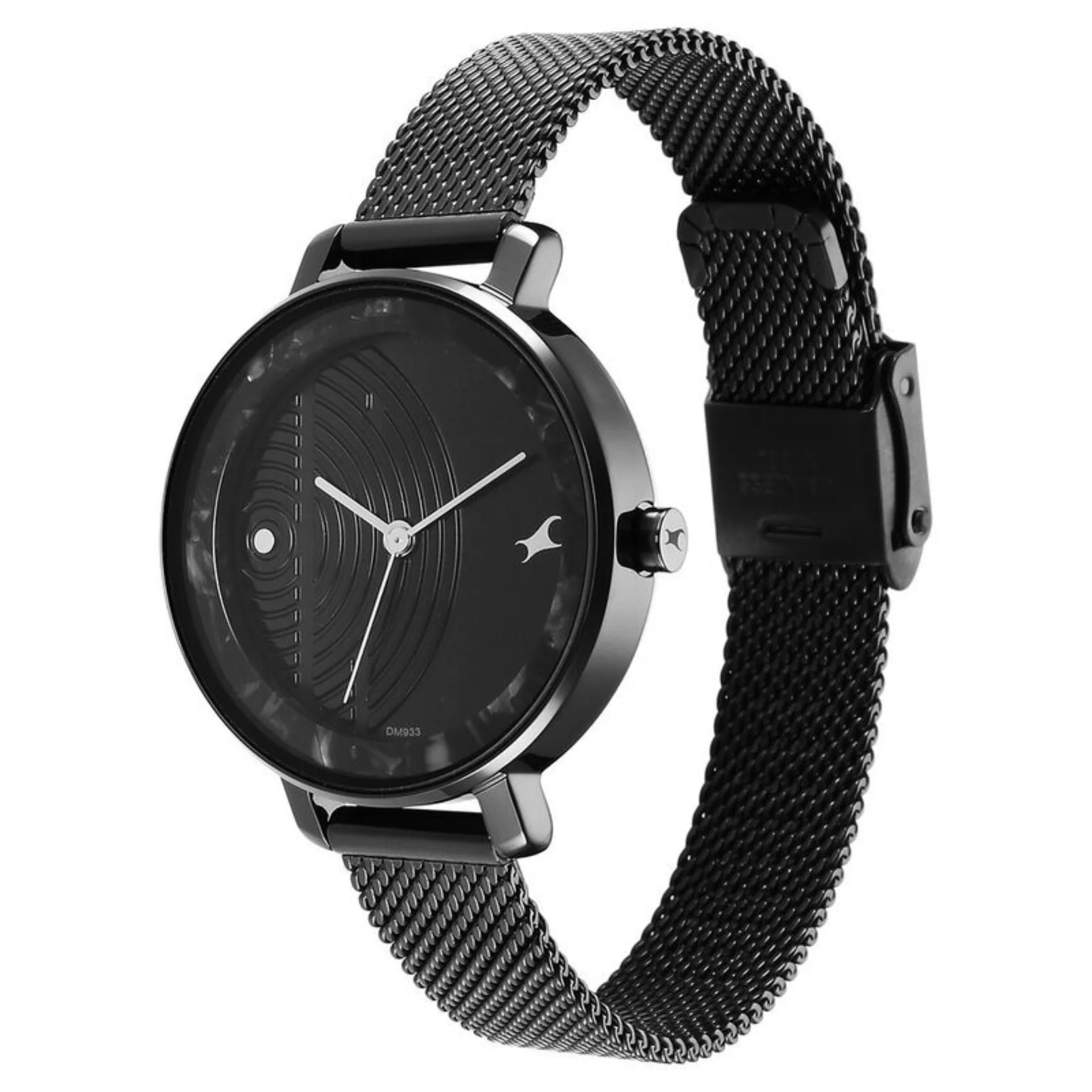 Fastrack Round Black Women NR6278NM01 Watch