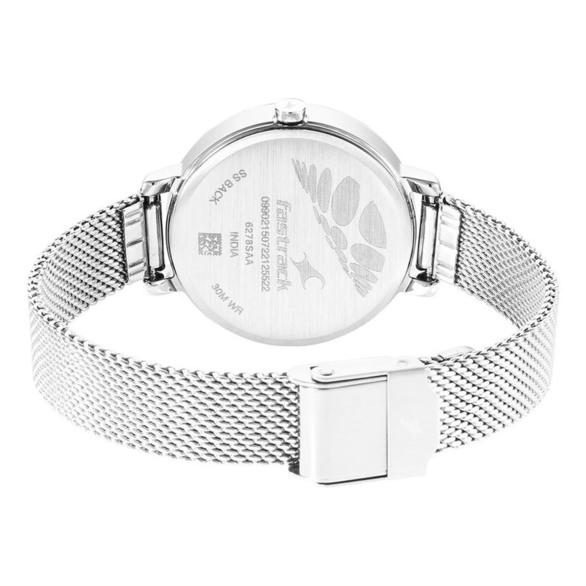 Fastrack Round Blue Women NR6278SM01 Watch