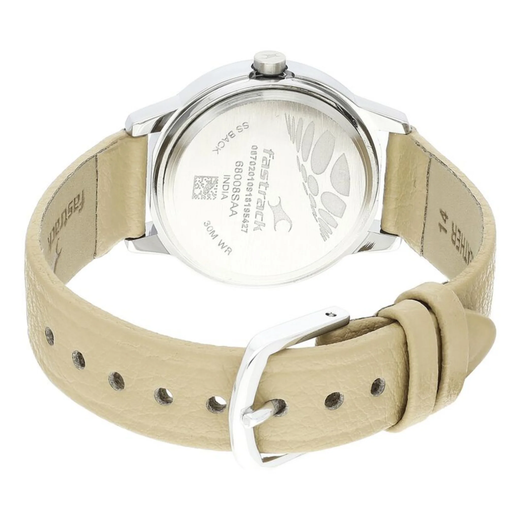 Fastrack Round Silver Women NR68008SL08 Watch