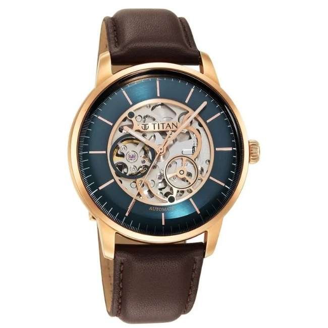 Titan Green Men Quartz Watch NR90110WL04