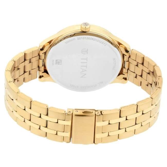 Titan Black Men Quartz Watch NR90127YM02