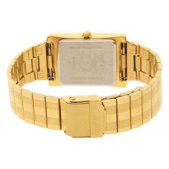 Titan Champagne Men Quartz Watch NR9154YM02