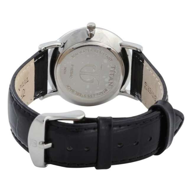 Titan White Men Quartz Watch NR9162SL04