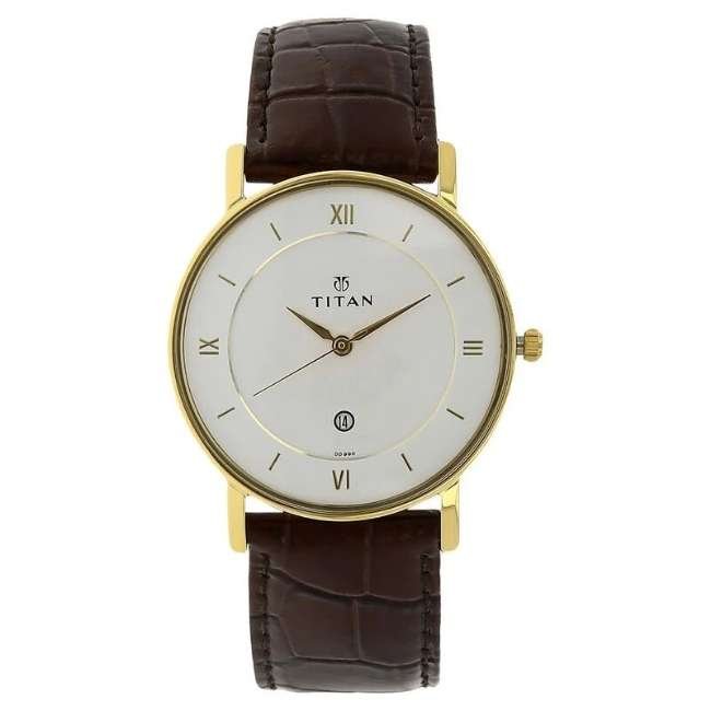 Titan White Men Quartz Watch NR9162YL01