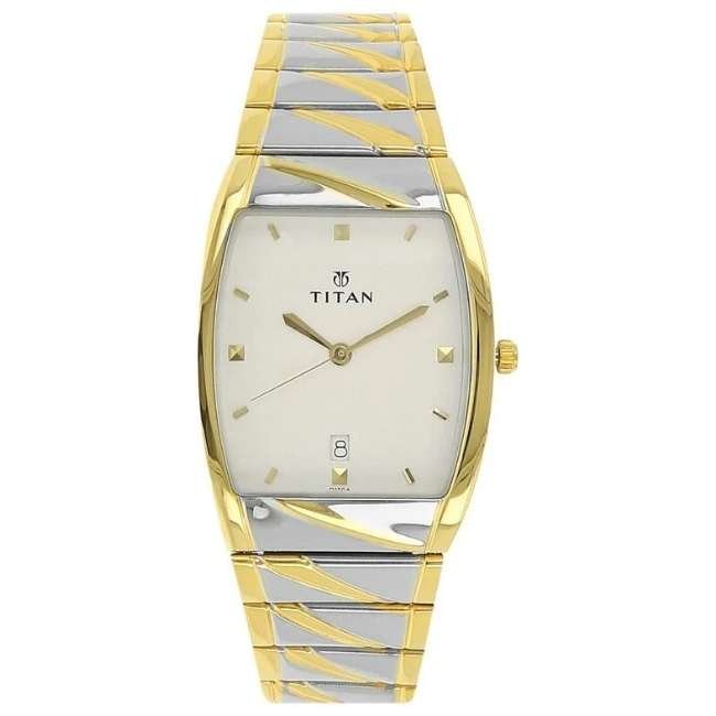 Titan White Men Quartz Watch NR9315BM01