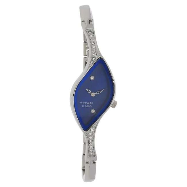 Titan Blue Women Quartz Watch NR9710SM01