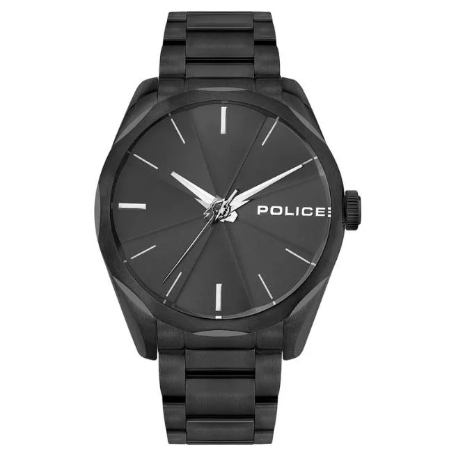 Police 44 mm Black Dial Watch - PL15712JSB02MW