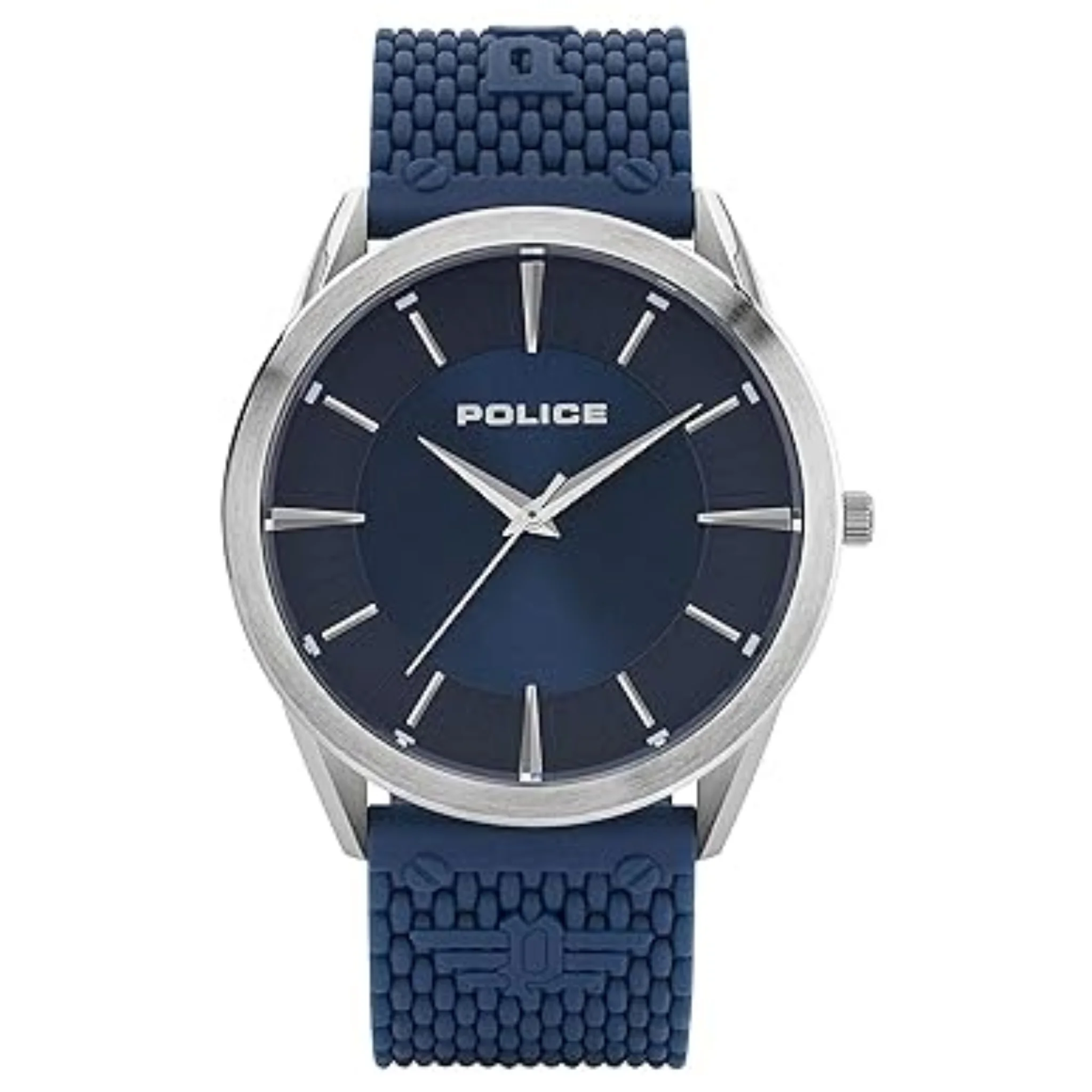 Police 44 mm Blue Dial Watch - PL15967JS03PW