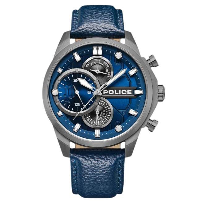 Police Men Brown Watch PLPEWGF0039202