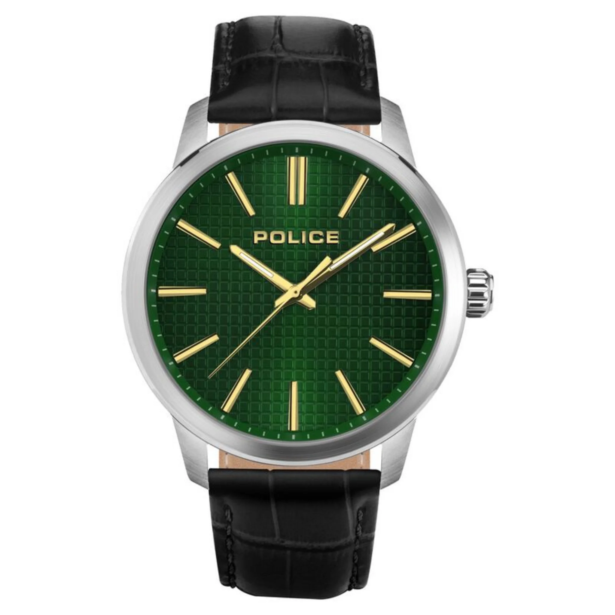 Police 44 mm Green Dial Watch - PLPEWJA2207701