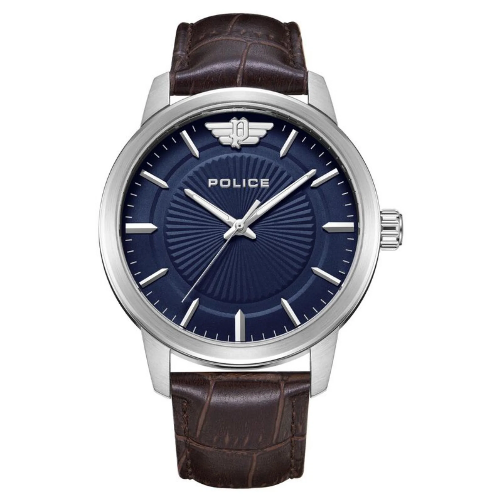 Police 44 mm Blue Dial Watch - PLPEWJA2227410