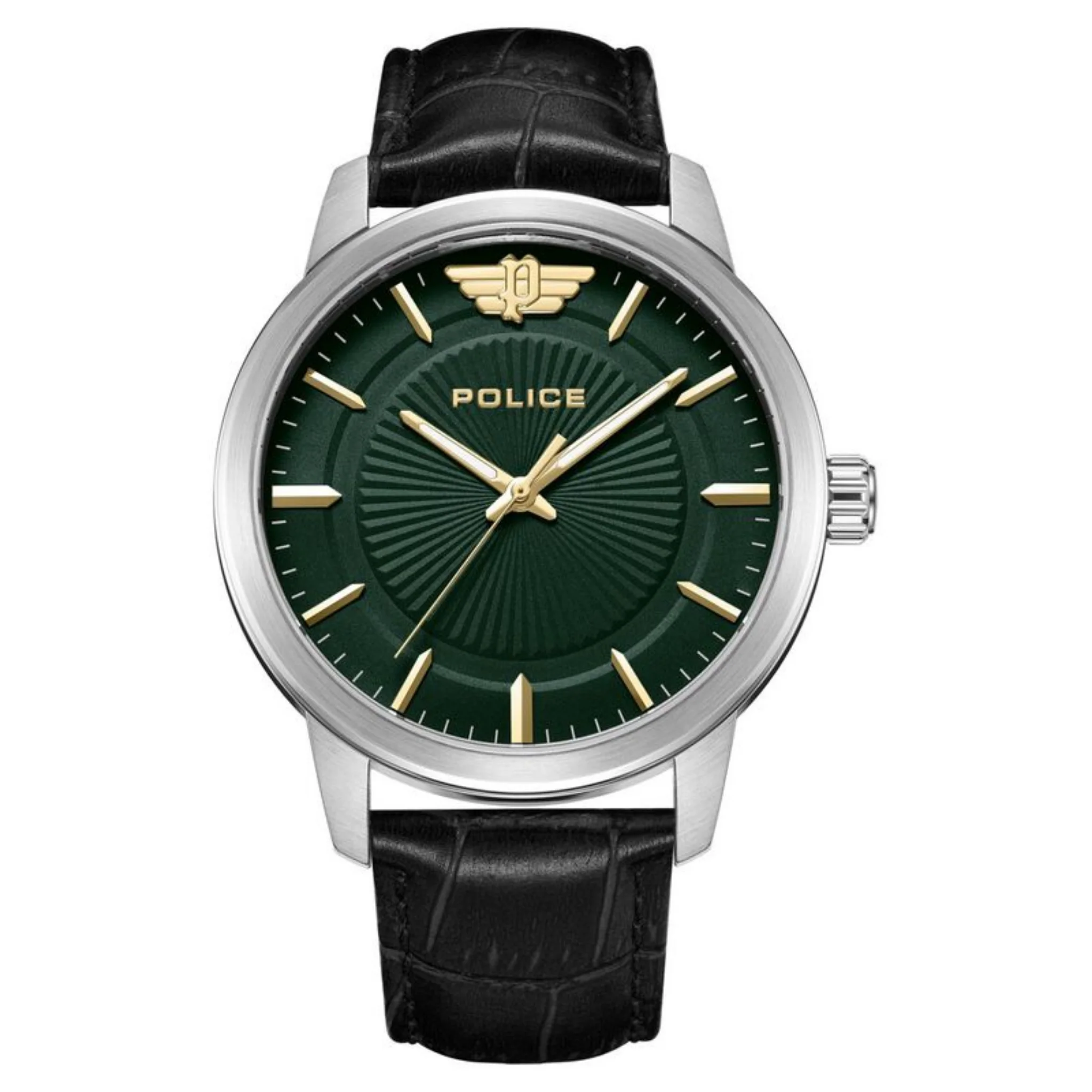 Police 44 mm Green Dial Watch - PLPEWJA2227411