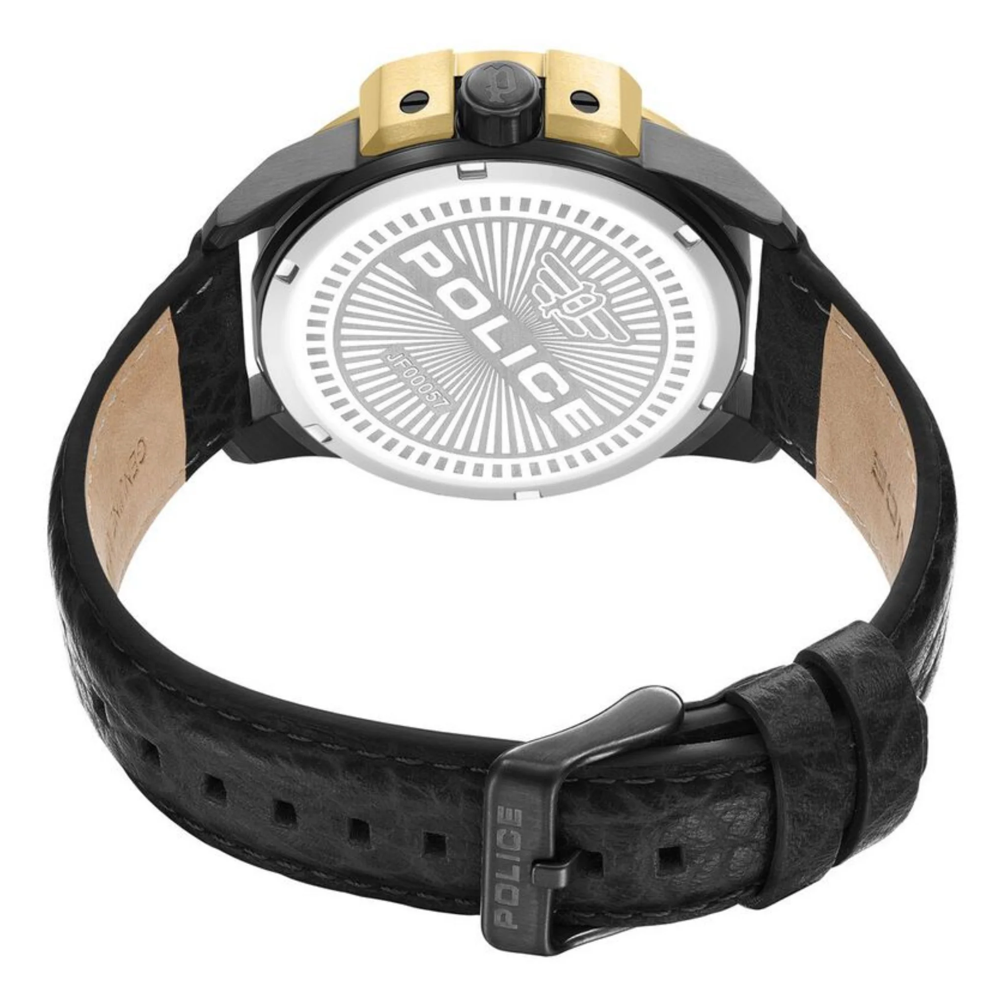Police 46 mm Black Dial Watch - PLPEWJF0005704