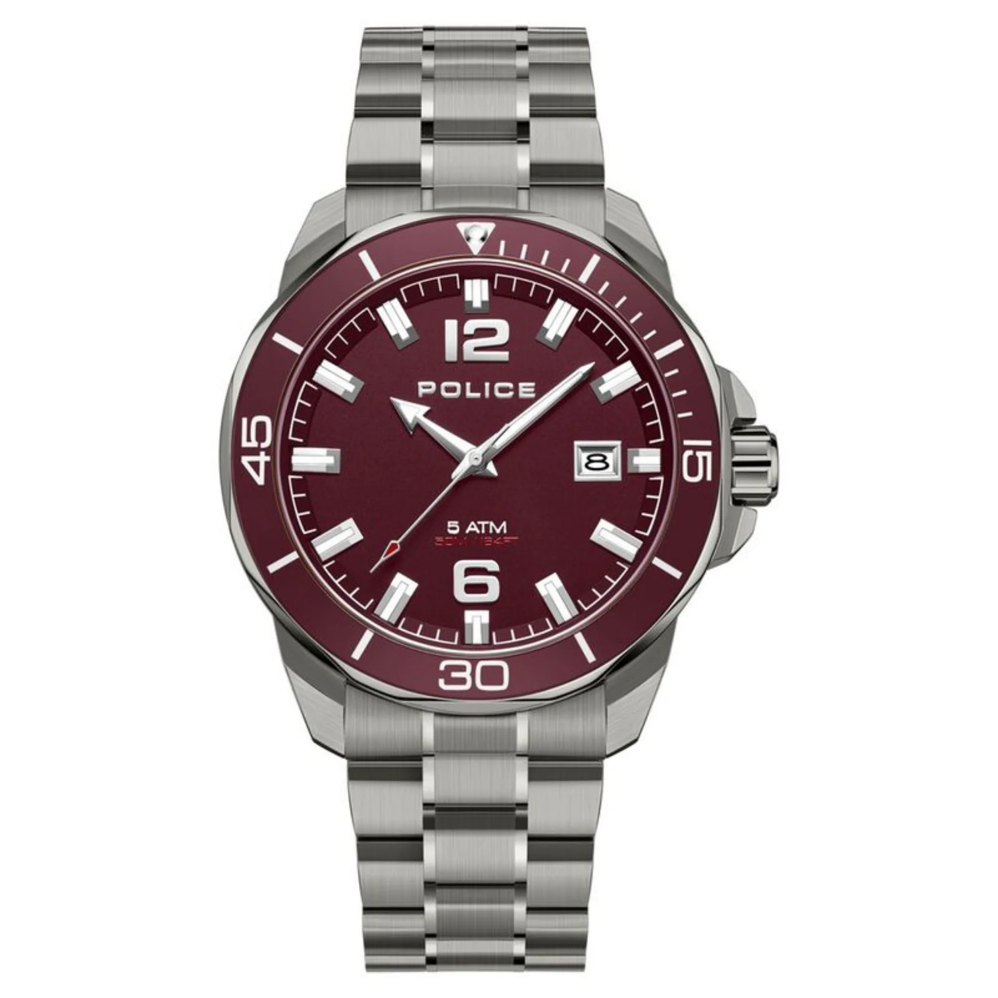 Police 43 mm Berry Dial Watch - PLPEWJH2228105