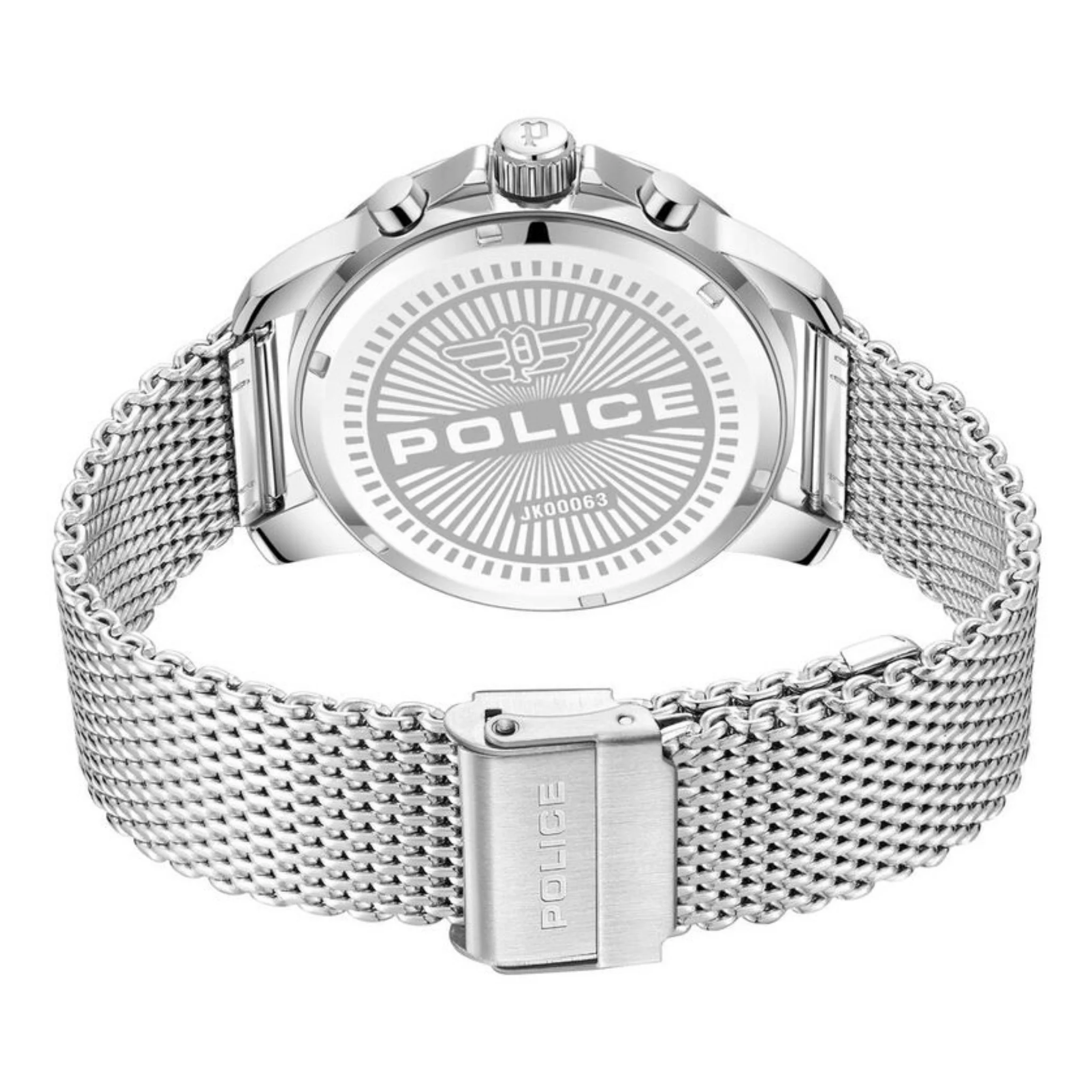 Police 44 mm Black Dial Watch - PLPEWJK0006303