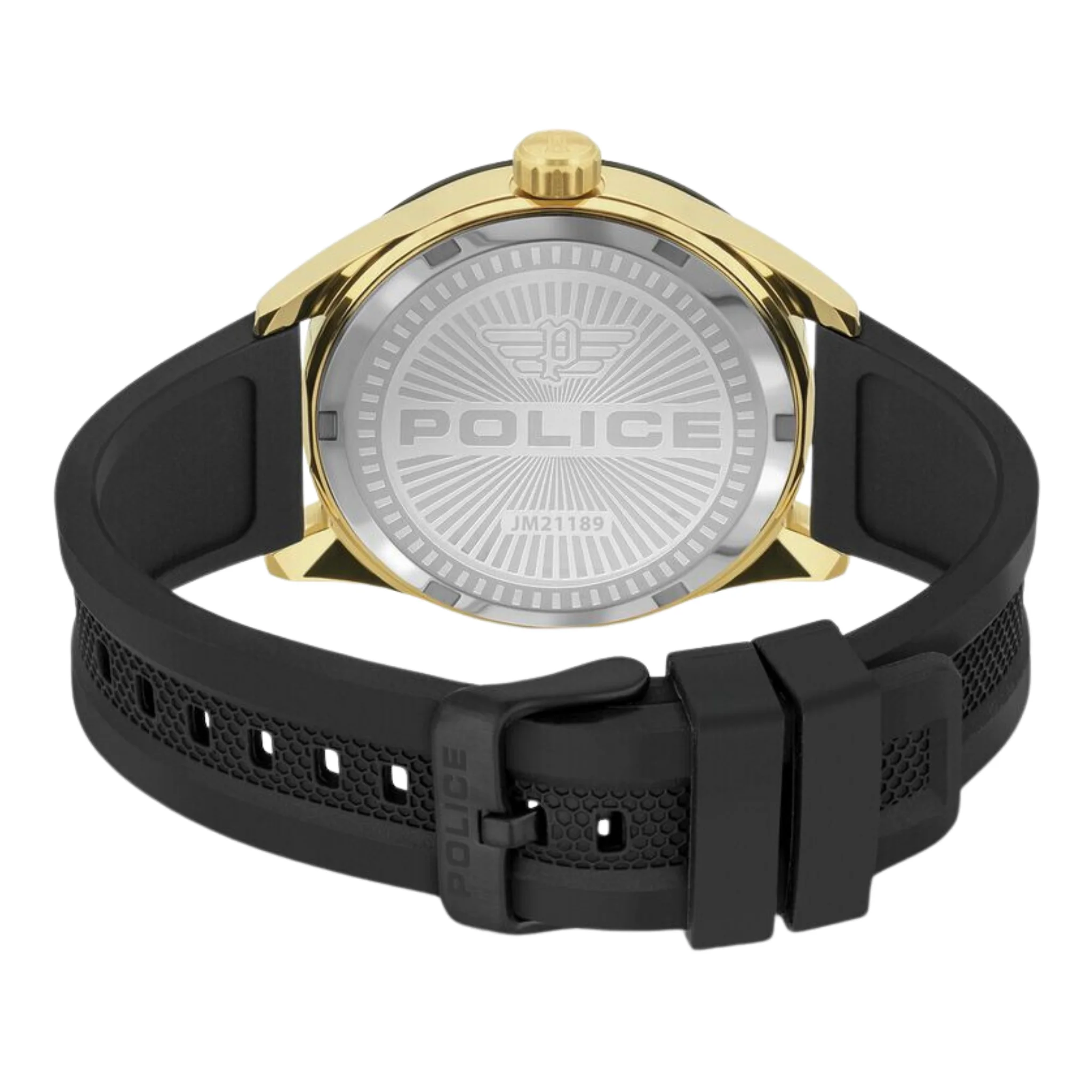 Police 46 mm Black Dial Watch - PLPEWJM2118940