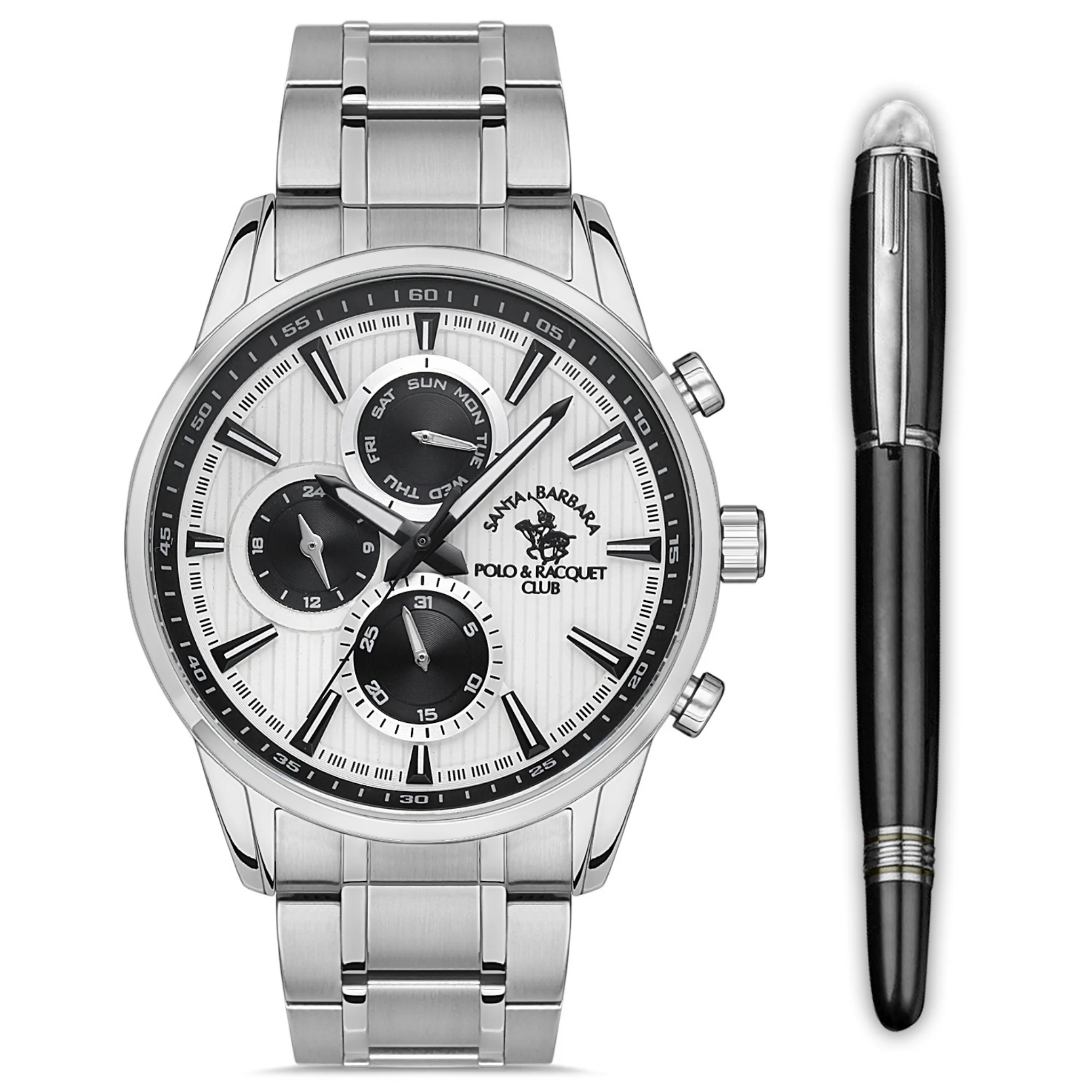 Santa Barbara Men's analog watch from Santa Barbara Polo & Racquet Club - SB.1.10446 - 3