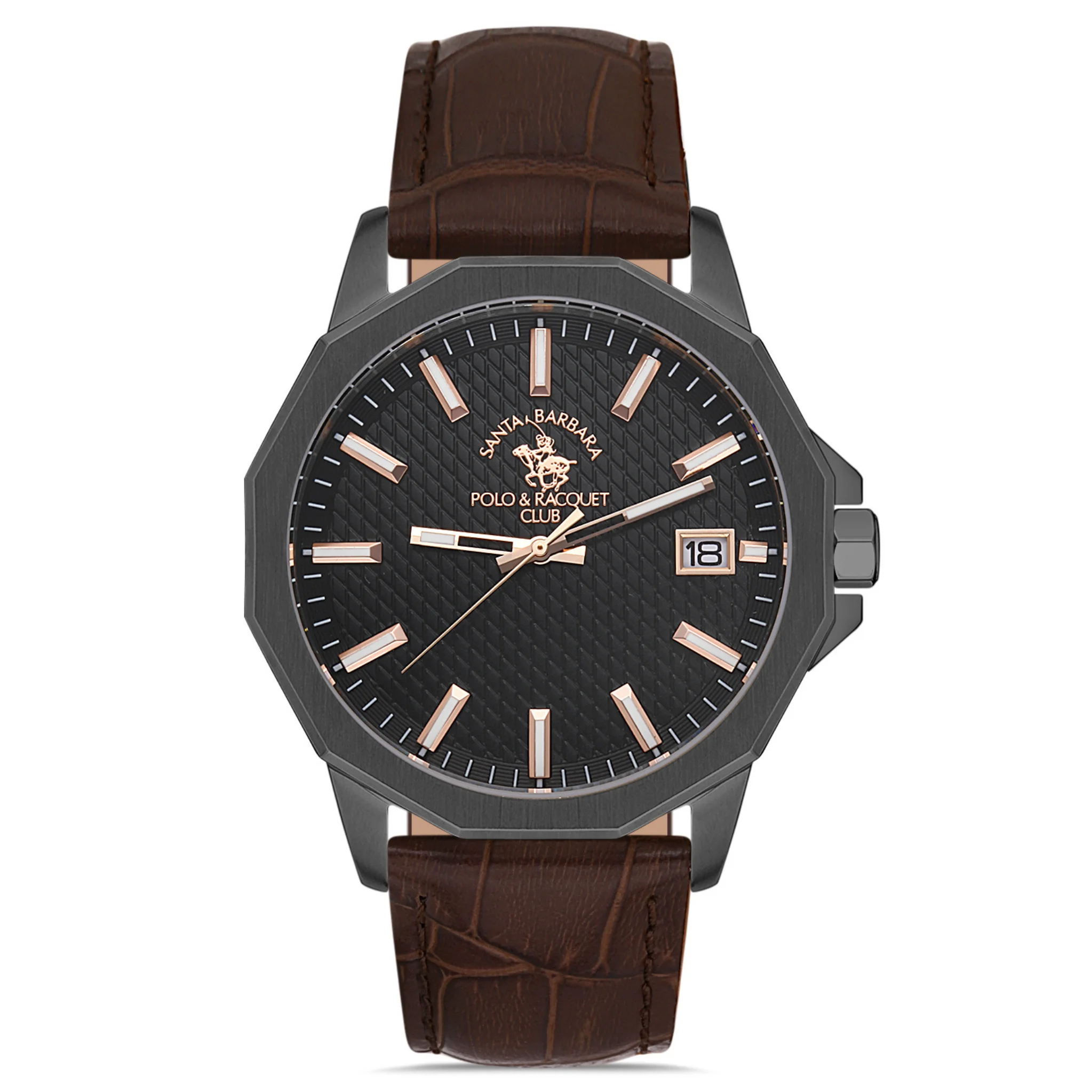 Santa Barbara Men's analog watch from Santa Barbara Polo & Racquet Club - SB.1.10475 - 5