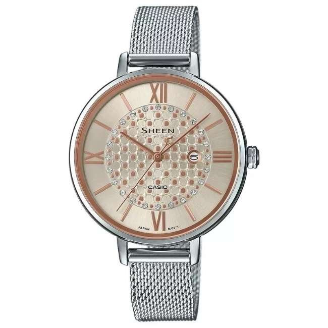Casio Round Women Quartz Watch SH218