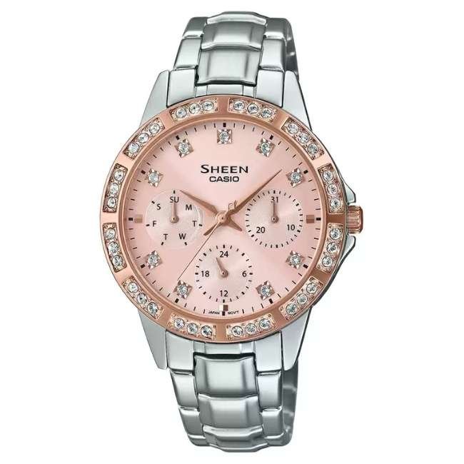 Casio Round Women Quartz Watch SH265