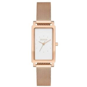 Skagen Rect/North-South White Women Watch Skw3095