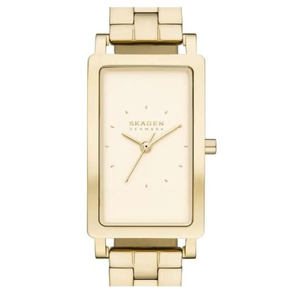 Skagen Rect/North-South Gold Women Watch Skw3098