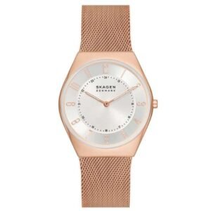 Skagen Round White Silver Men Watch Skw6827