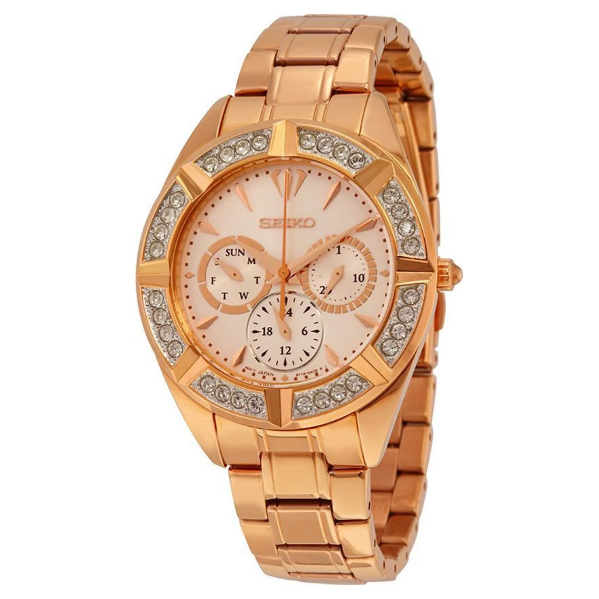 Seiko Women white Quartz Watch SKY680P1