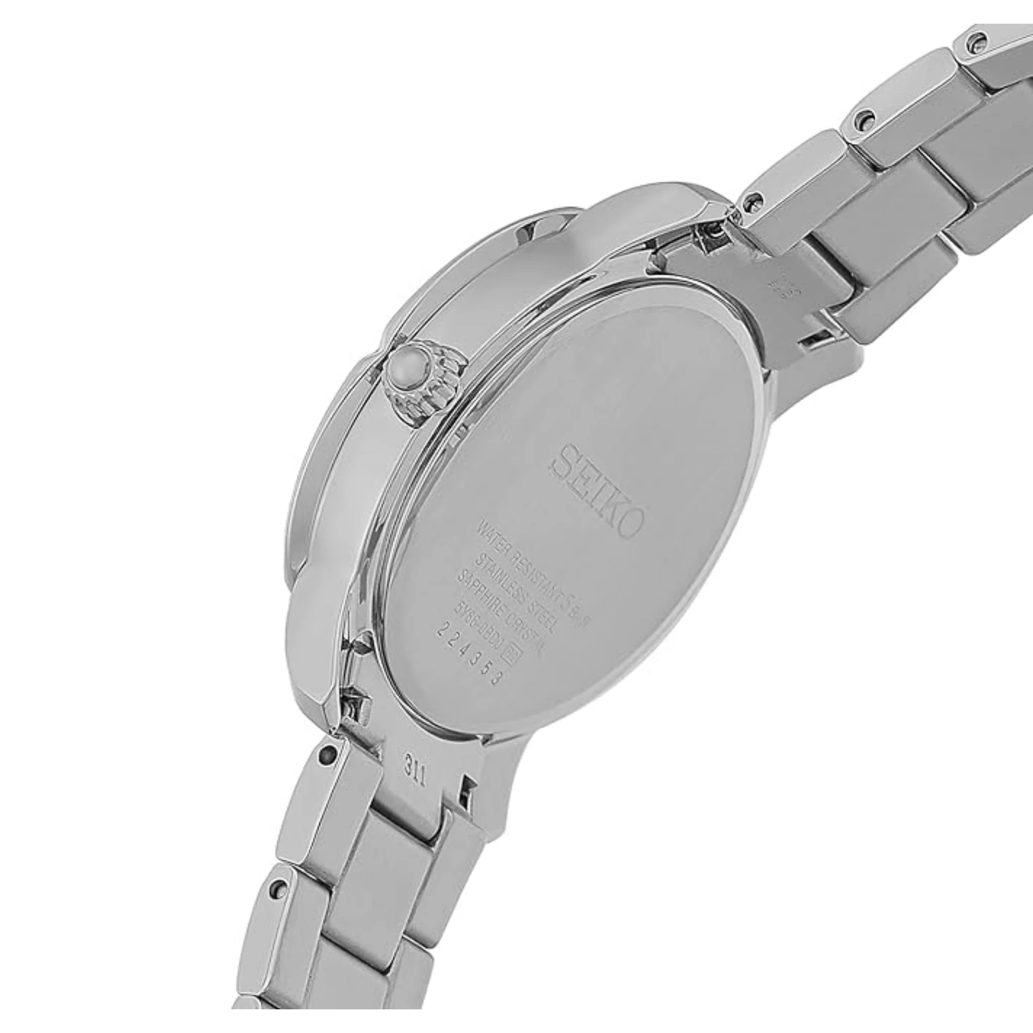 Seiko Women White Quartz Watch SNT879P1
