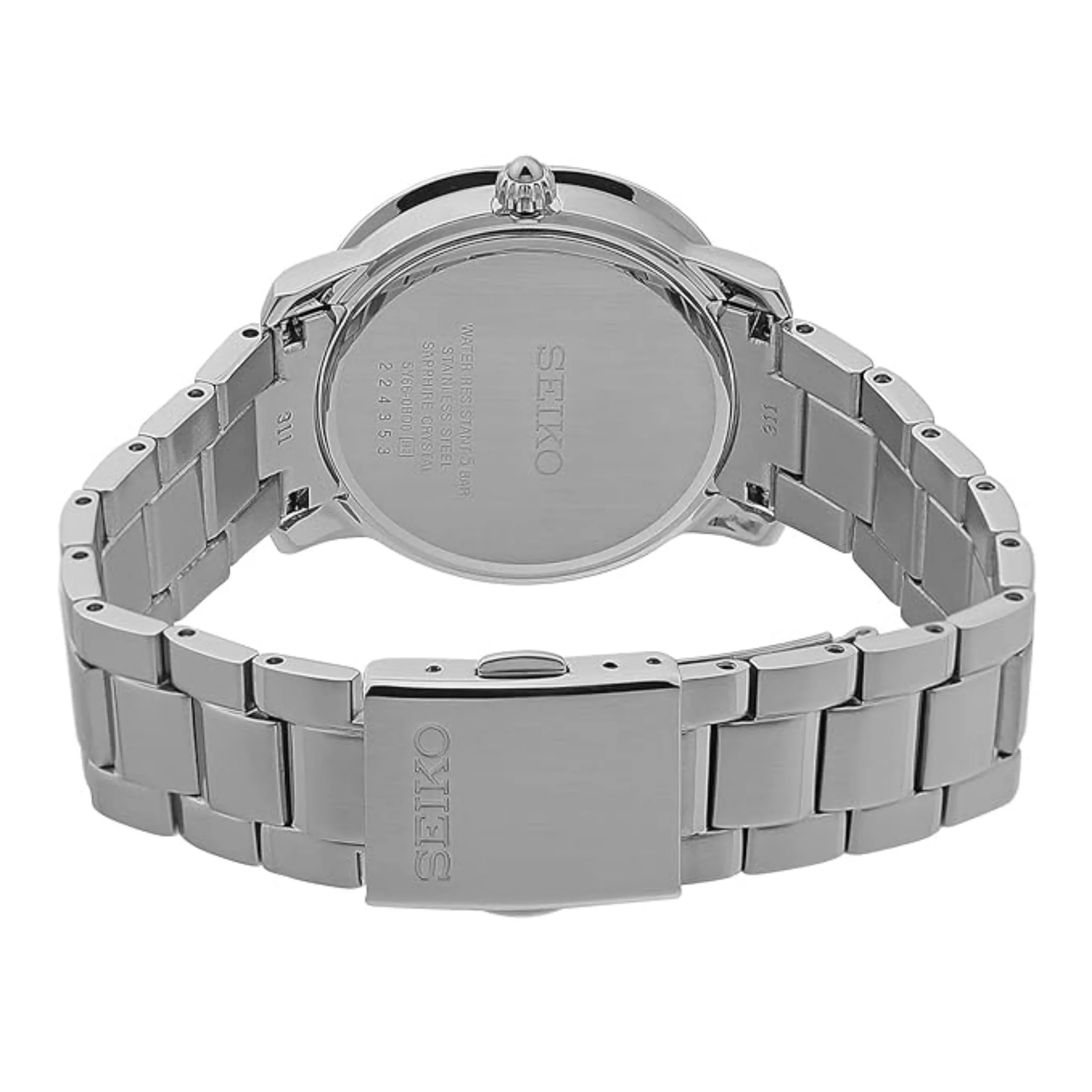 Seiko Women White Quartz Watch SNT879P1