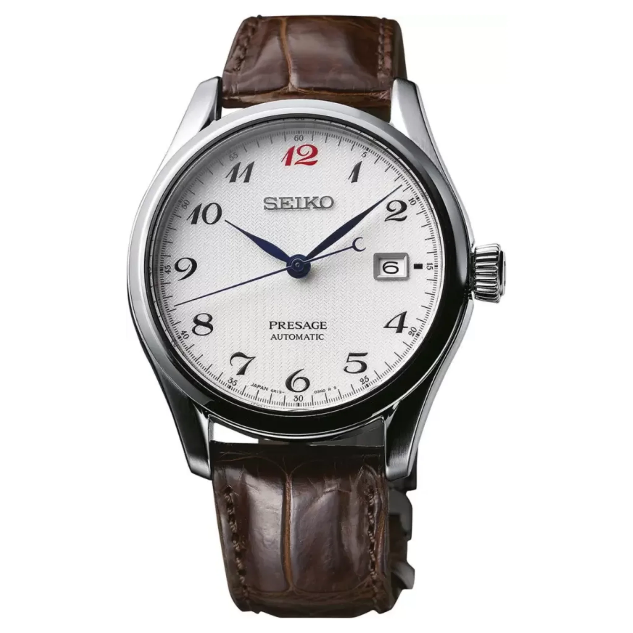 Seiko Men White Automatic Watch SPB067J1