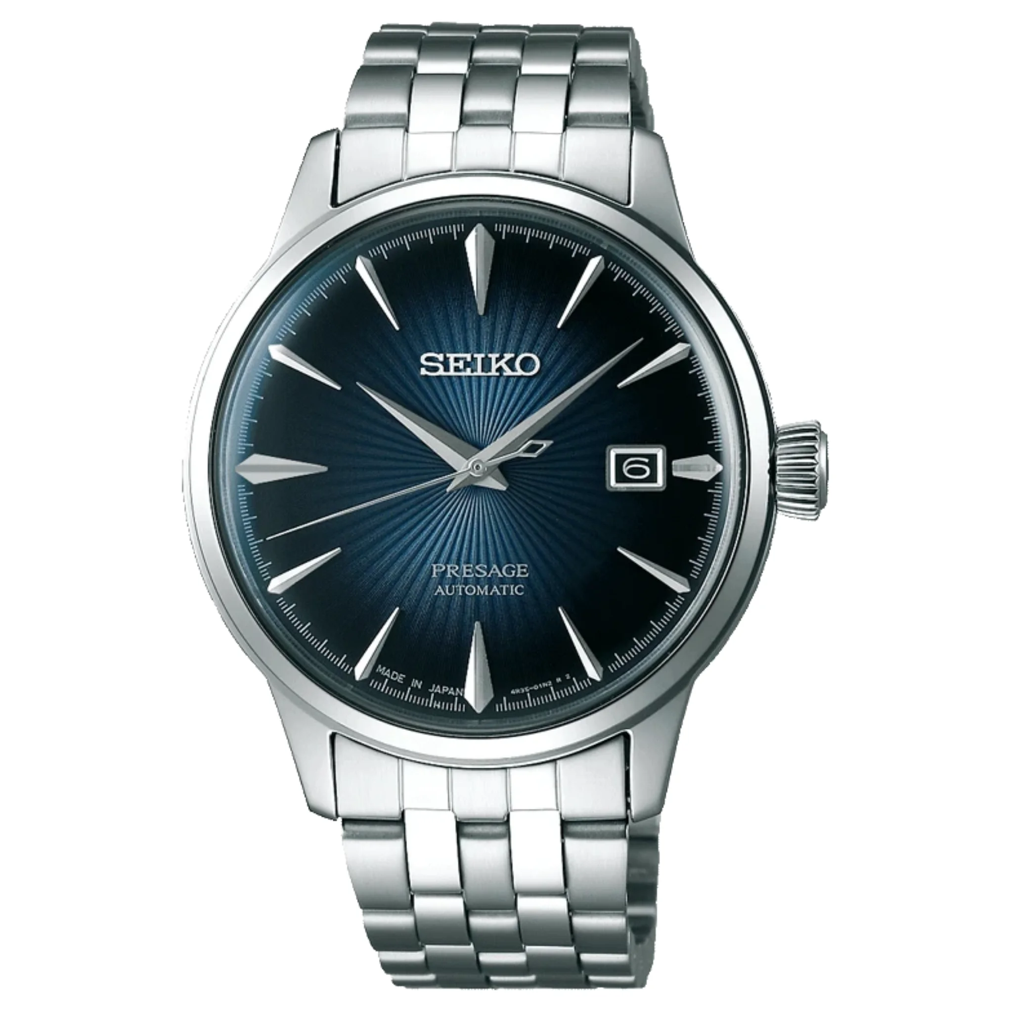 Seiko Presage Automatic Men Blue Watch SRPB41J1