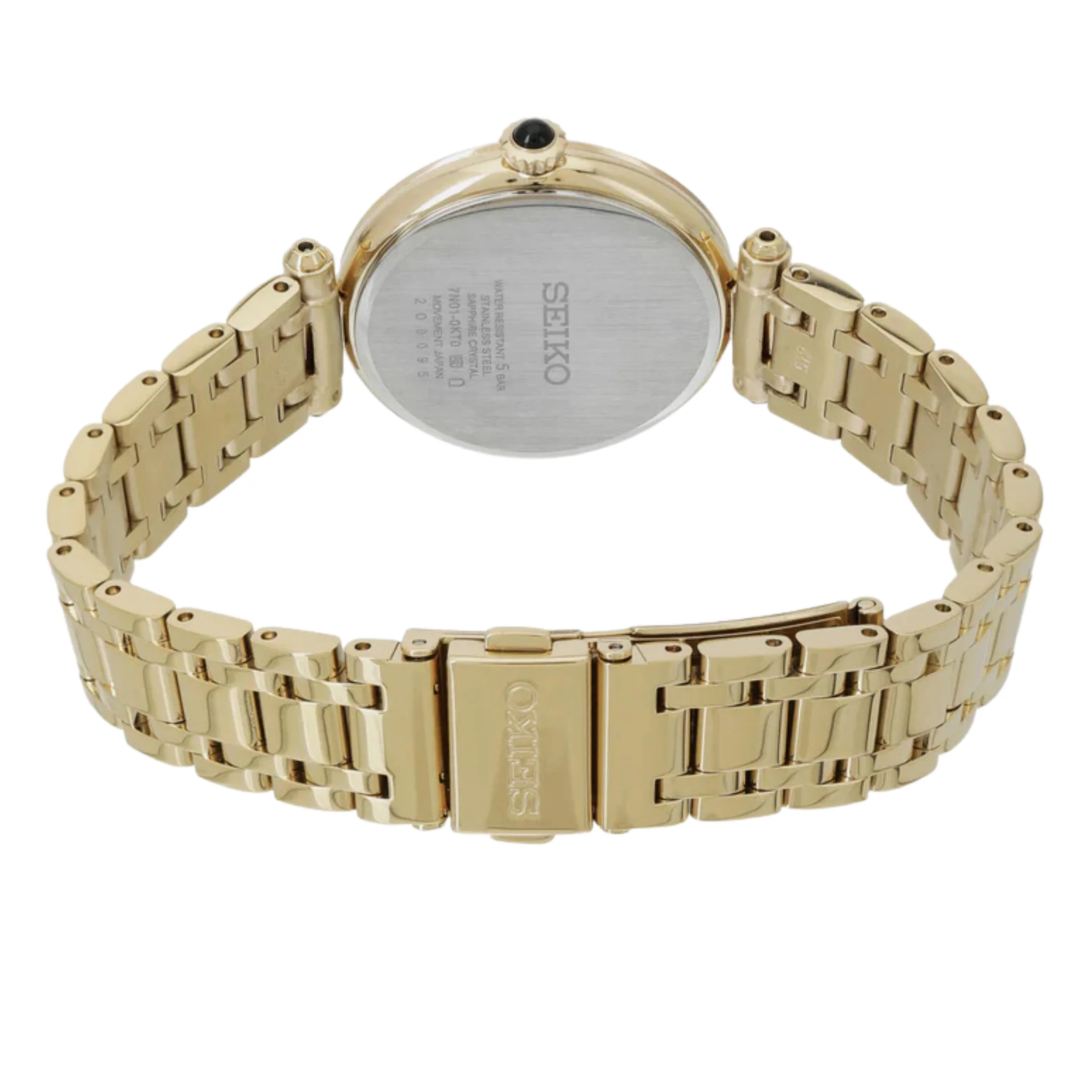Seiko Women White Analog Stainless steel Watch- SRZ536P1