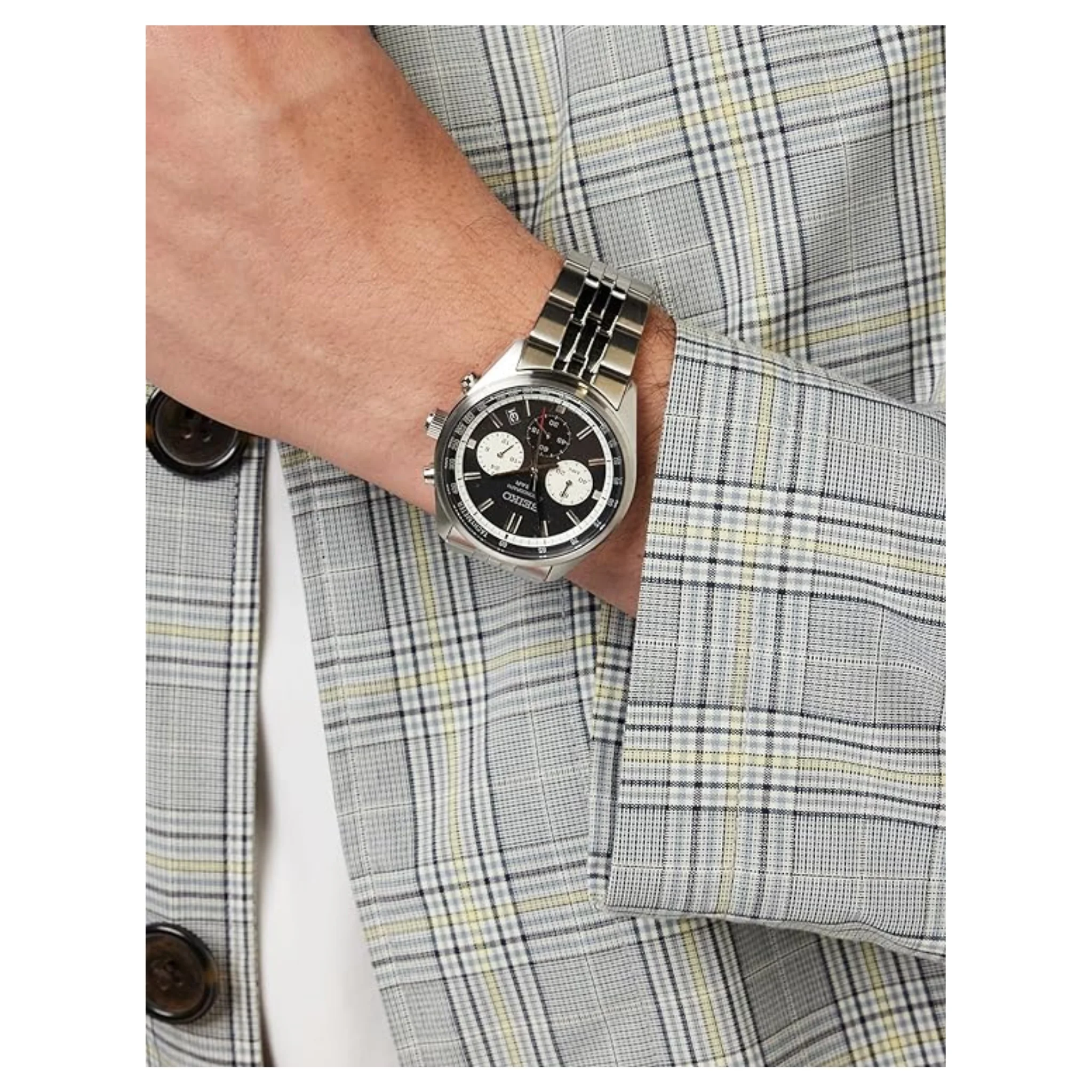 Seiko Men Quartz Watch SSB429P1