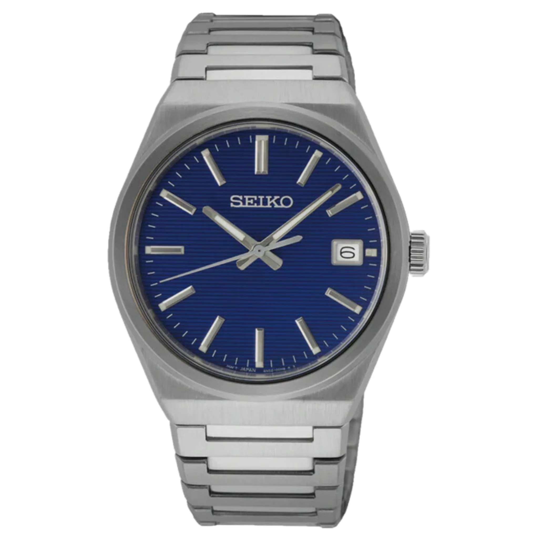 Seiko Men Blue Analog Stainless steel Watch- SUR555P1