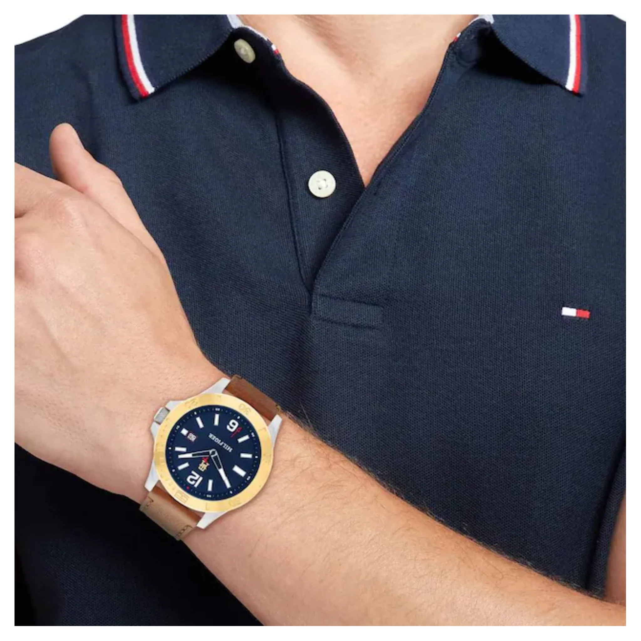 Tommy Hilfiger Ryan Blue Dial Watch -TH1710529