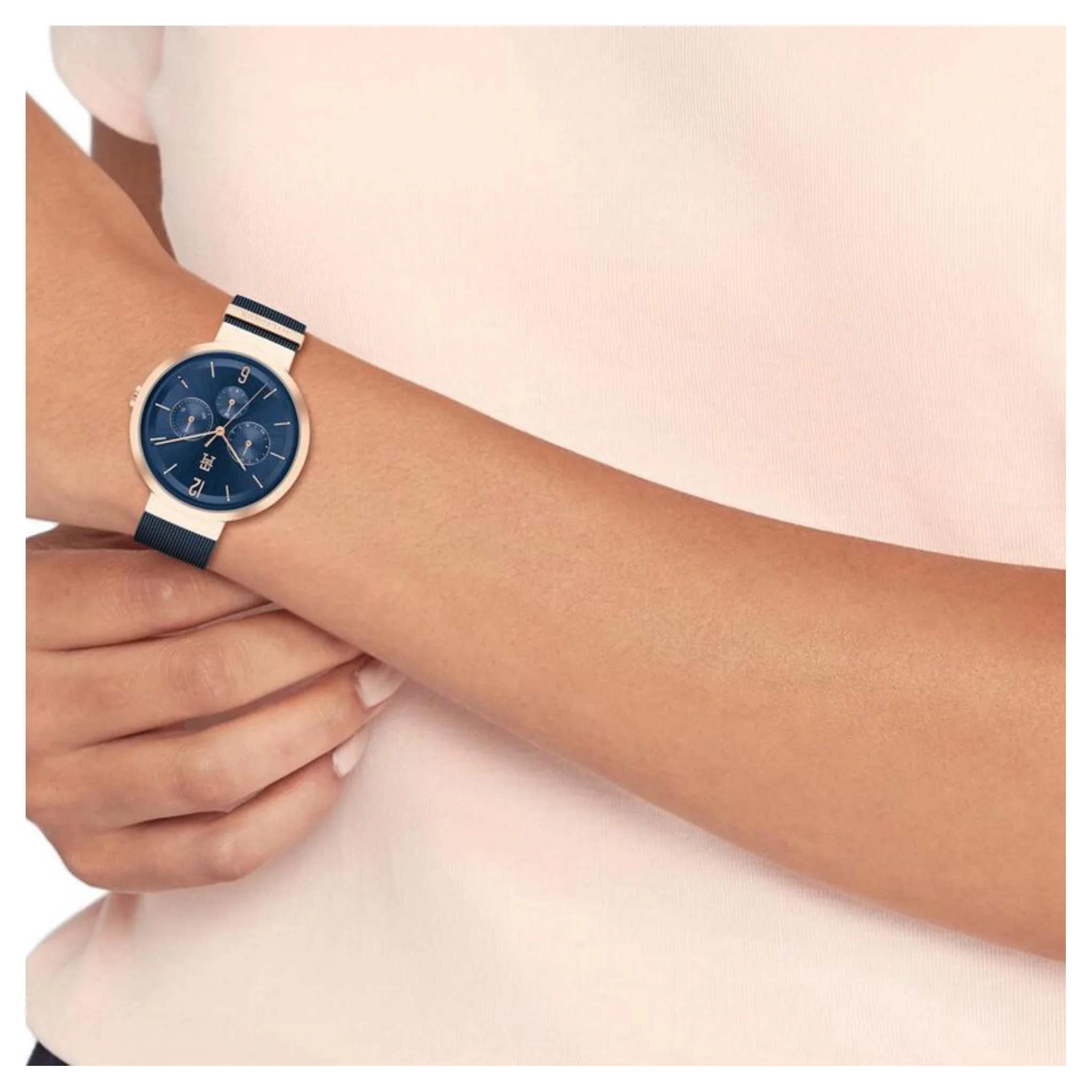 Tommy Hilfiger Lidia Blue Dial Watch -TH1782541