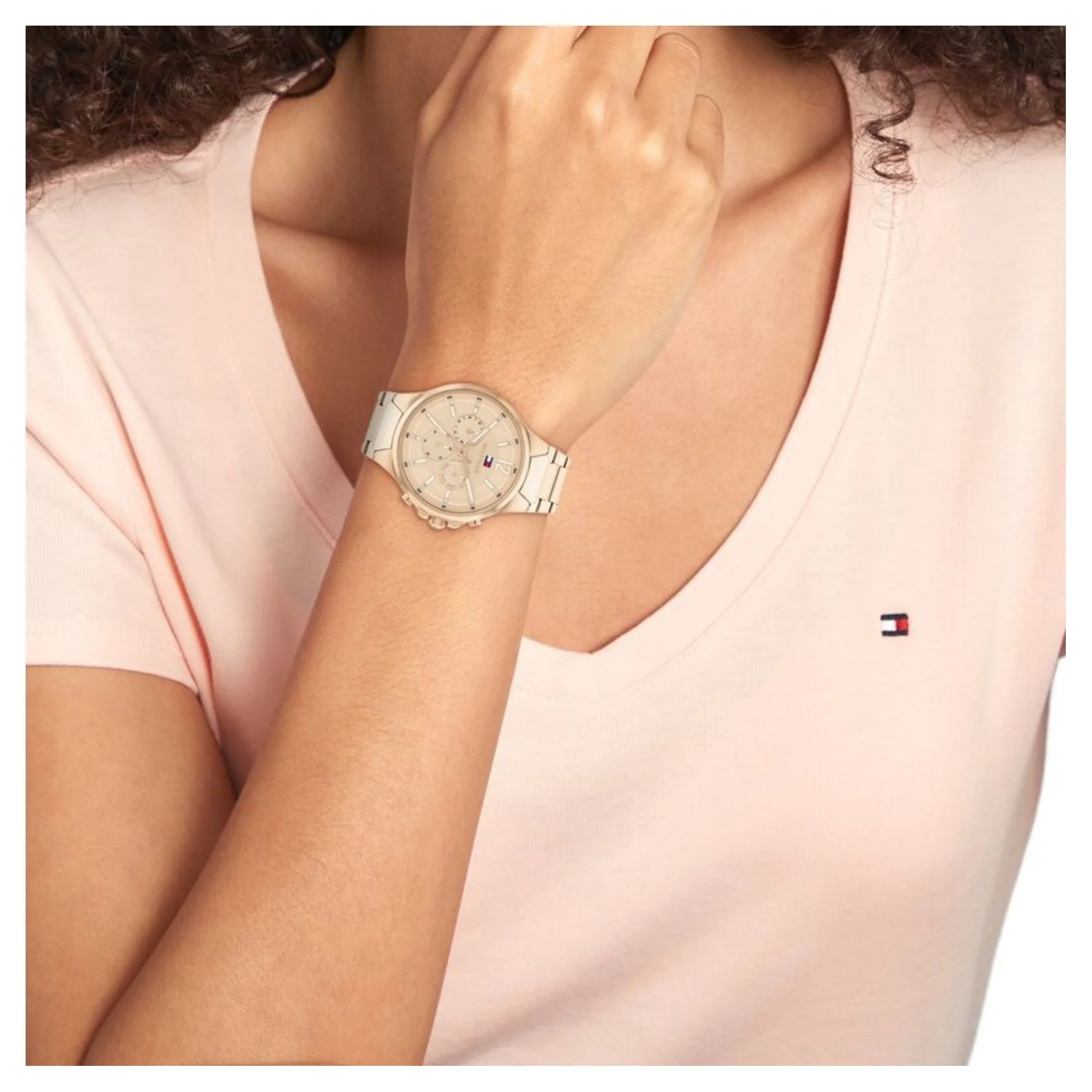 Tommy Hilfiger Sienna Gold Dial Watch -TH1782597