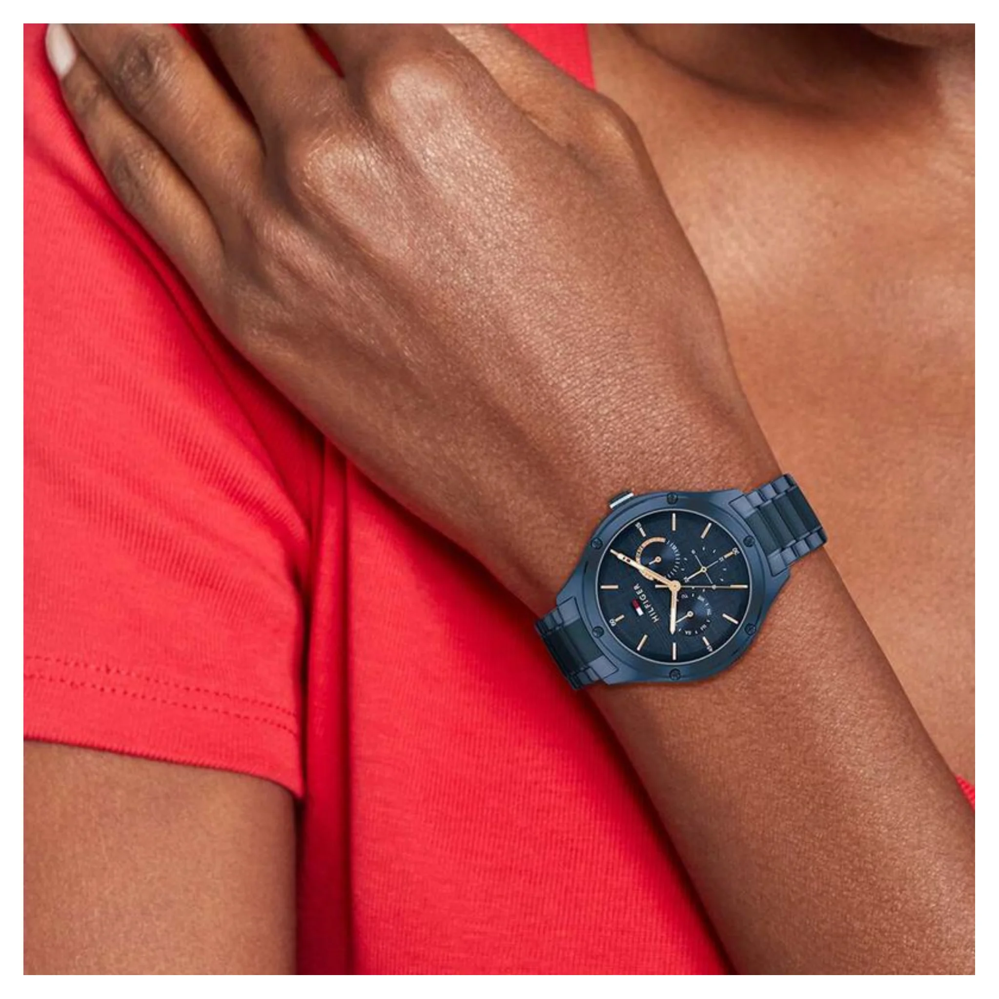 Tommy Hilfiger Lexi Navy Dial Watch -TH1782656