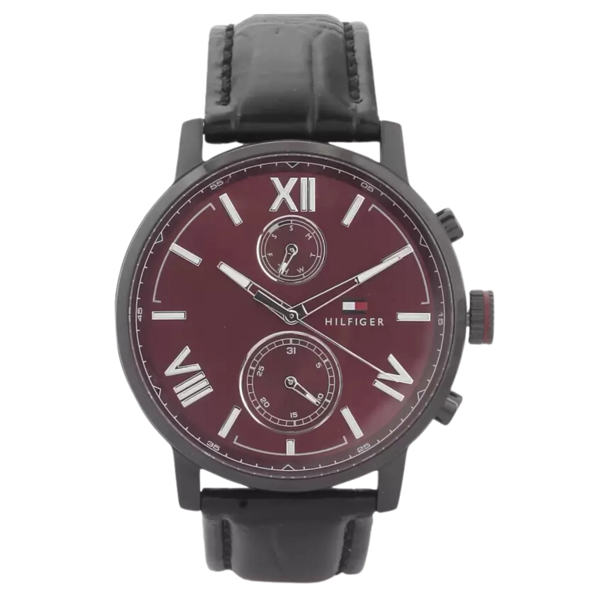 Tommy Hilfiger Alden Maroon Dial Watch -TH1791311J