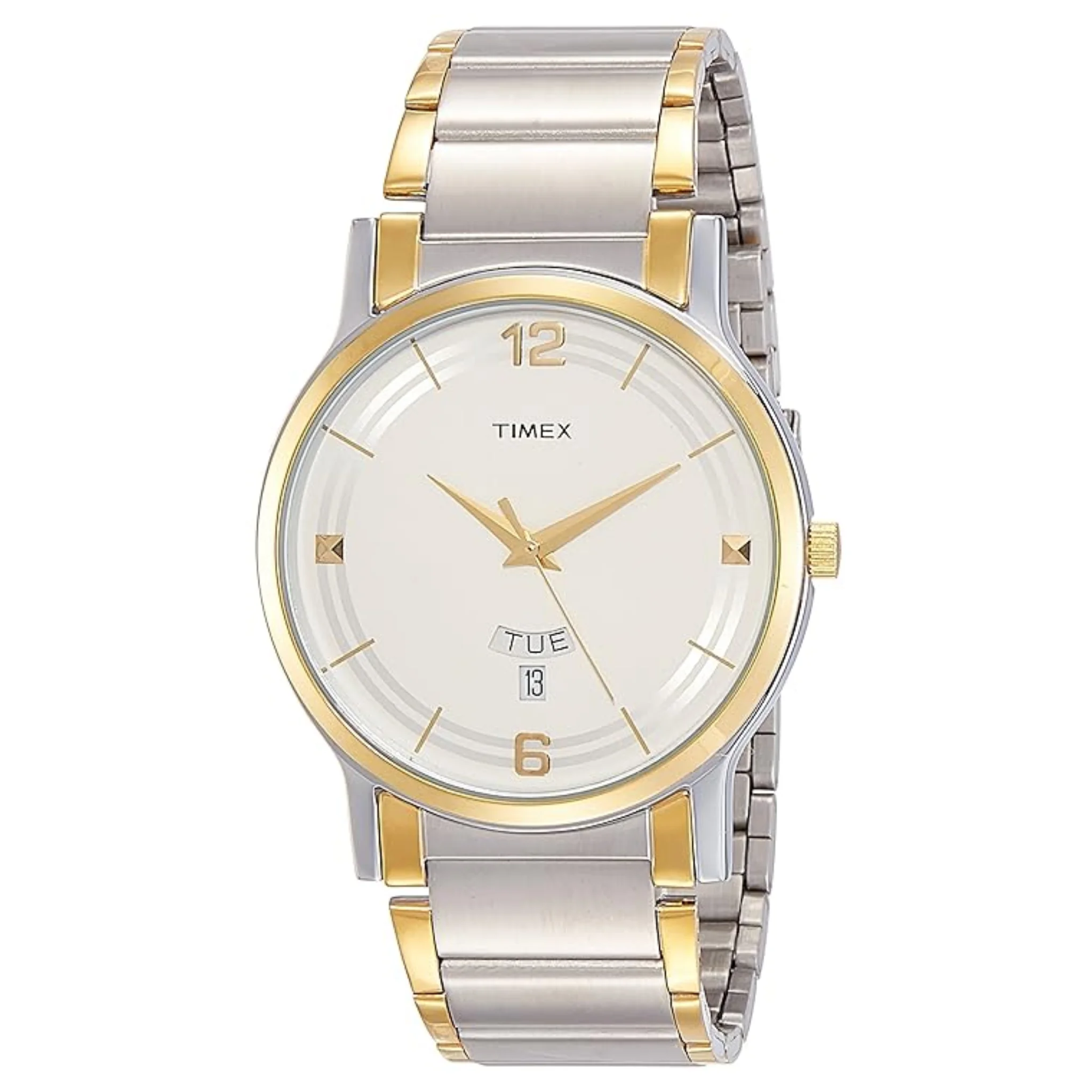 TIMEX Classics Analog Silver Dial Men's Watch - TW000R424