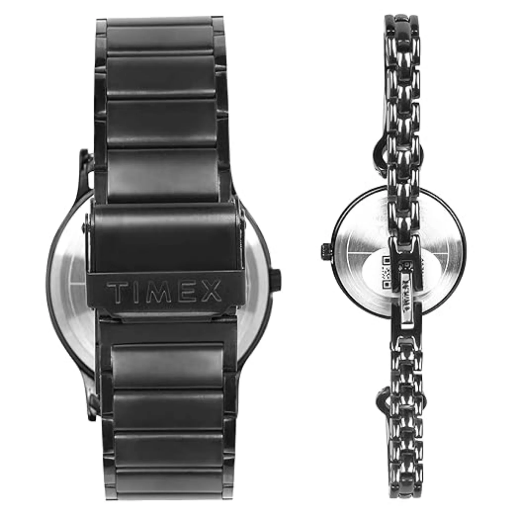 TIMEX Analog Black Dial Couple's Watch set-TW00PR264