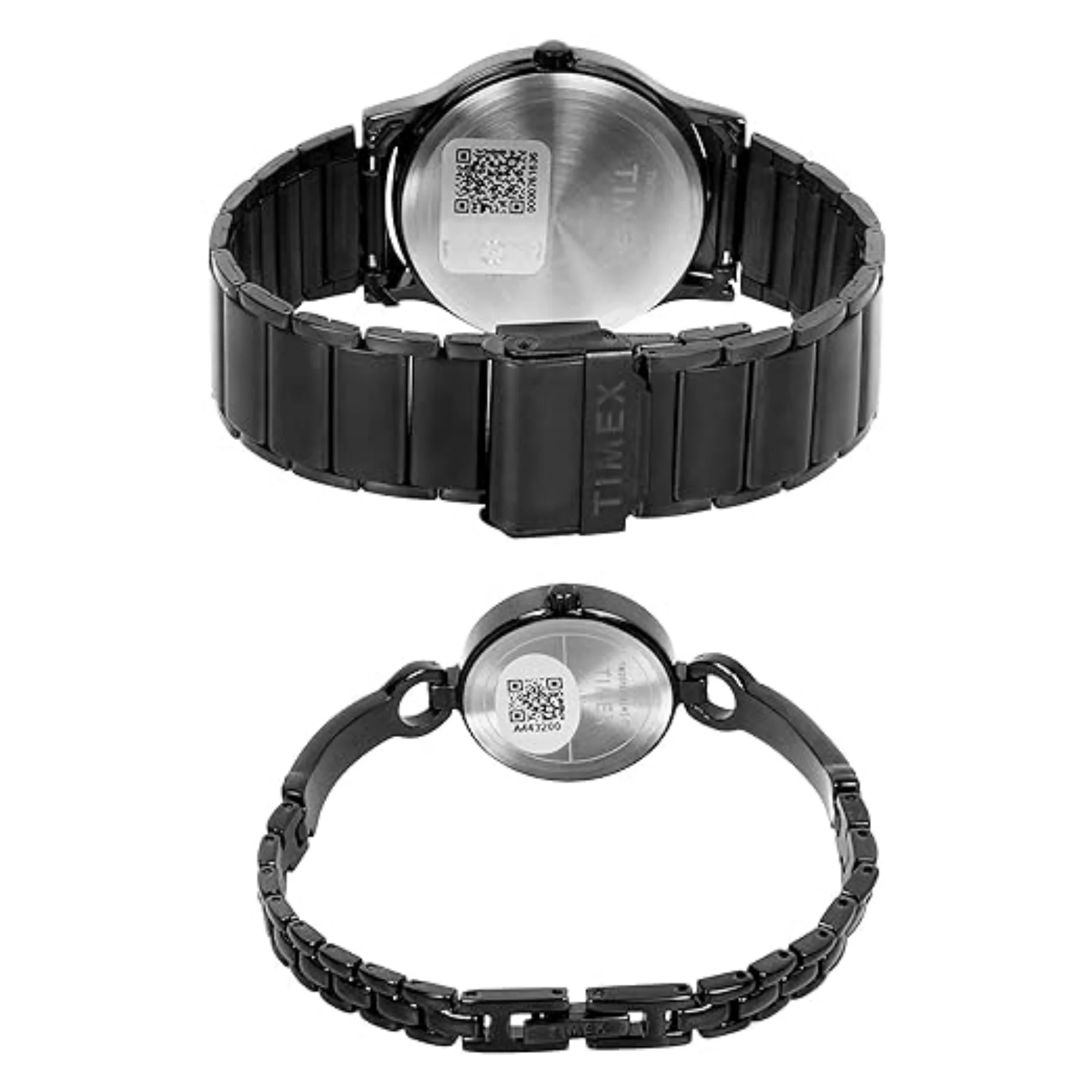 TIMEX Analog Black Dial Couple's Watch set-TW00PR264