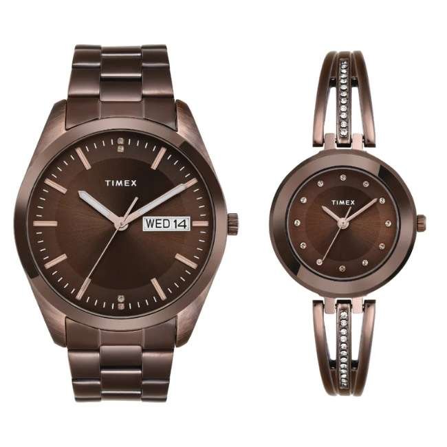 Timex Brown Watch TW00PR311
